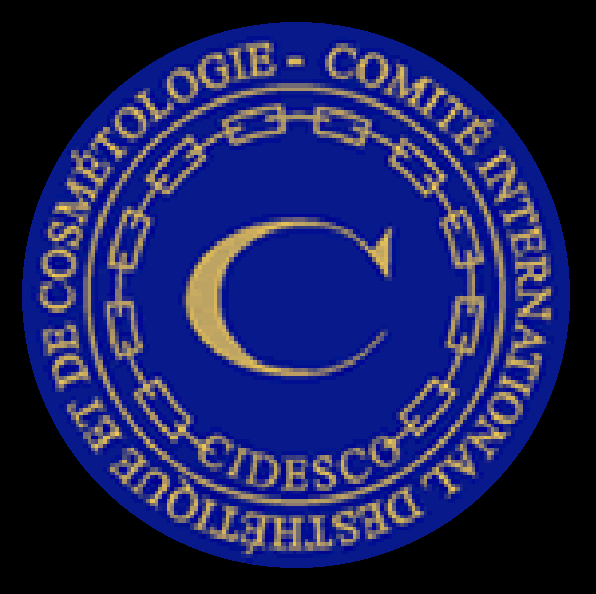 cidesco logga svart bakgrund - rund